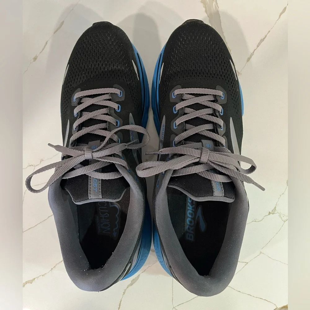 Brooks Ghost 15 Running Shoes. Men’s Size 11.5 Color Black - Picture 6 of 10